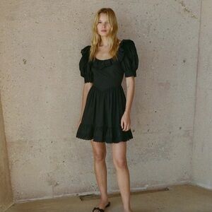 Doen Winnie Dress Black FLAW